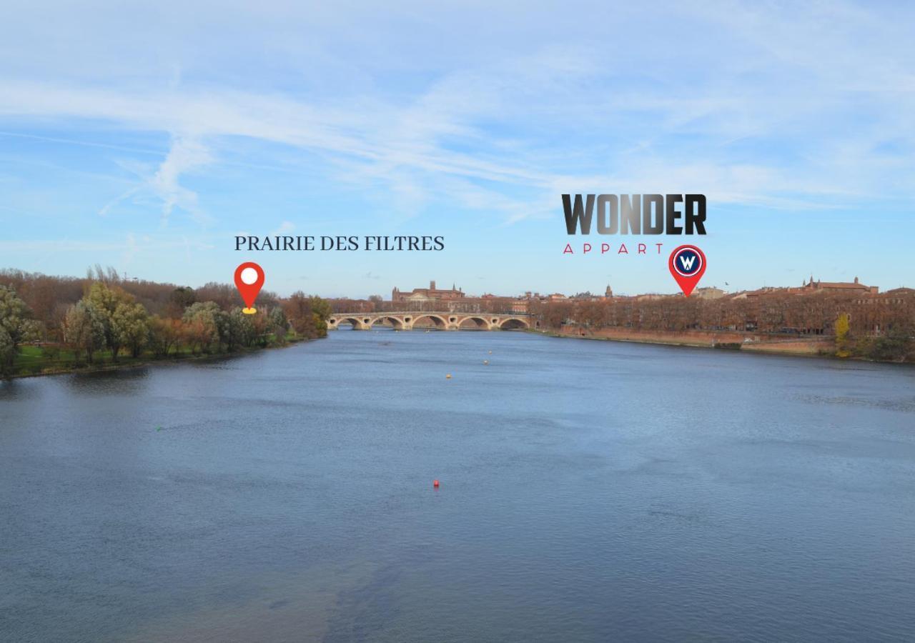 403 - Wonder Appart' - Vue Sur Garonne - Toulouse Dış mekan fotoğraf