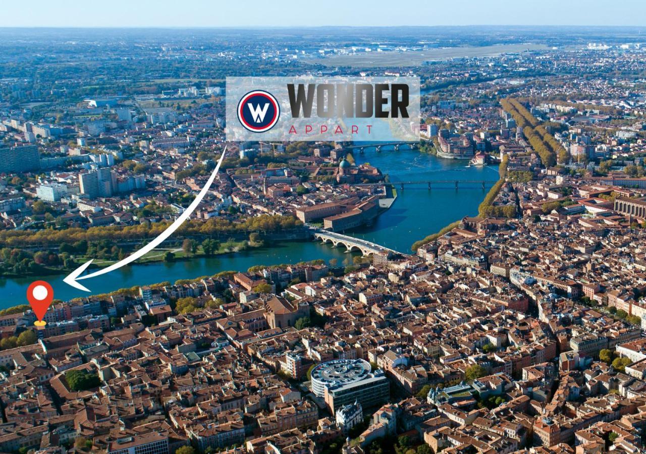 403 - Wonder Appart' - Vue Sur Garonne - Toulouse Dış mekan fotoğraf